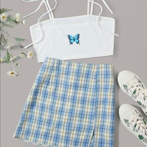 Super cute two piece set! Never worn brand new!